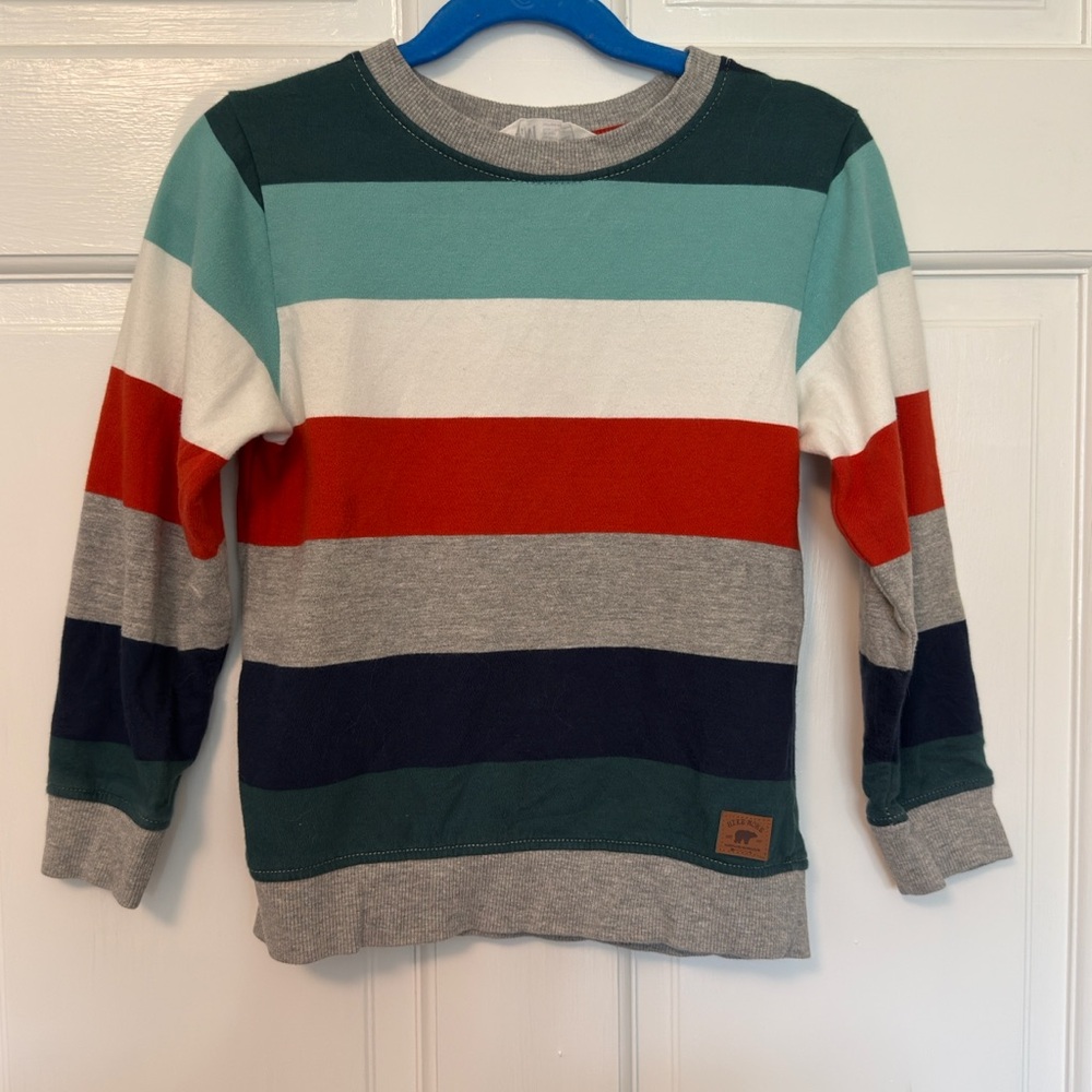 H&M Multicolor Striped Top